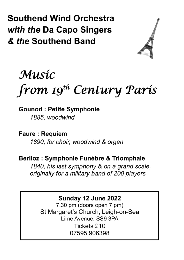 19th Century Parisian music poster